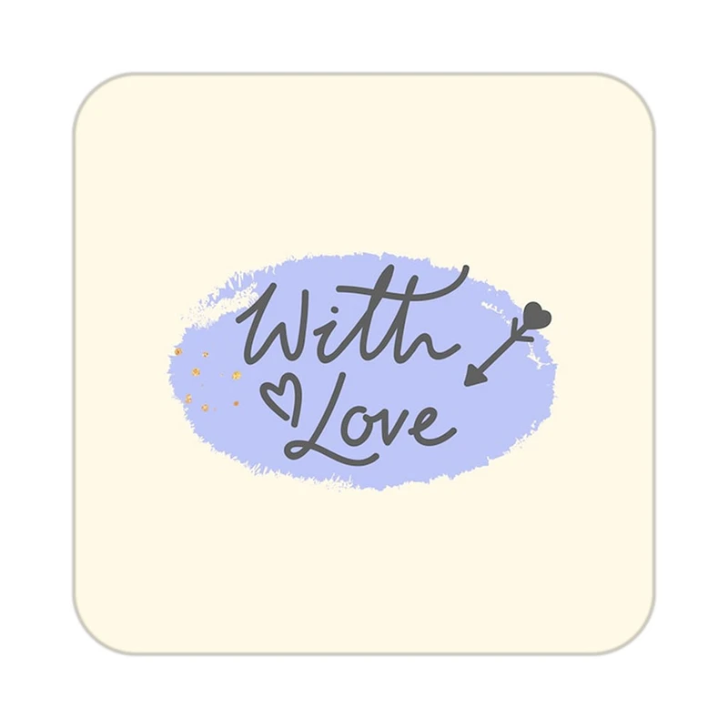 زیر لیوانی کاکتی طرح عاشقانه مدل mp40354