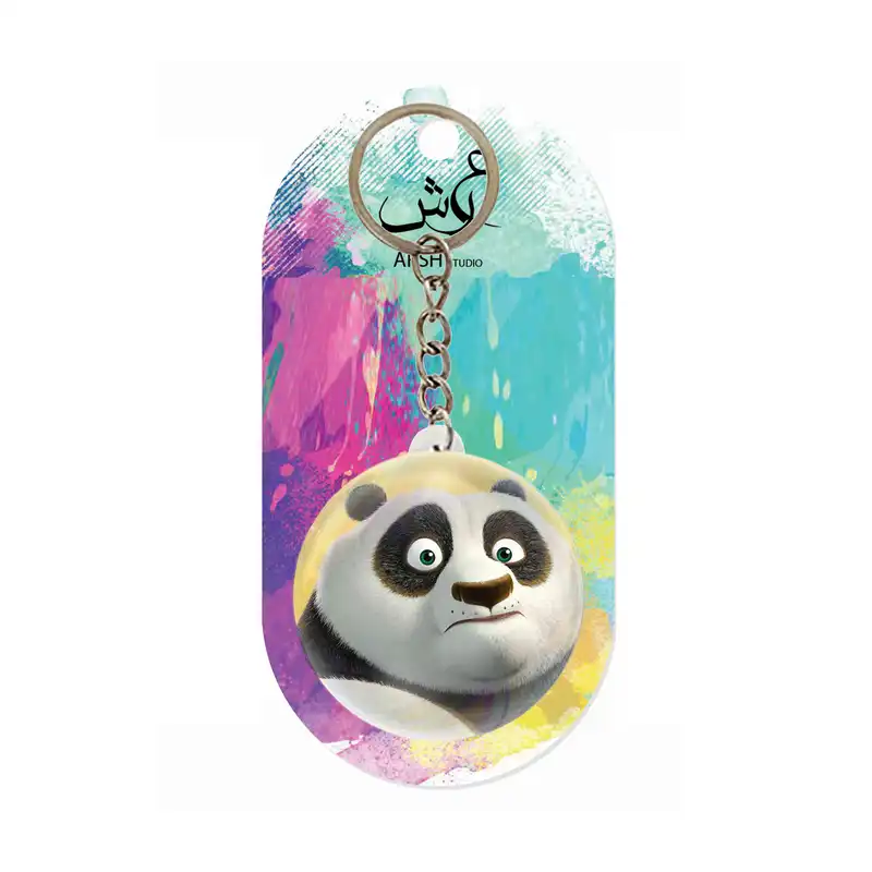 جاکلیدی عرش مدل فانتزی پاندای کونگ فو کد Asj6059