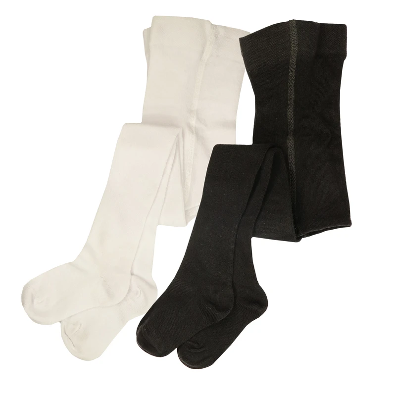 جوراب شلواری دخترانه ویزیون کد VSSZ3 بسته 2 عددی