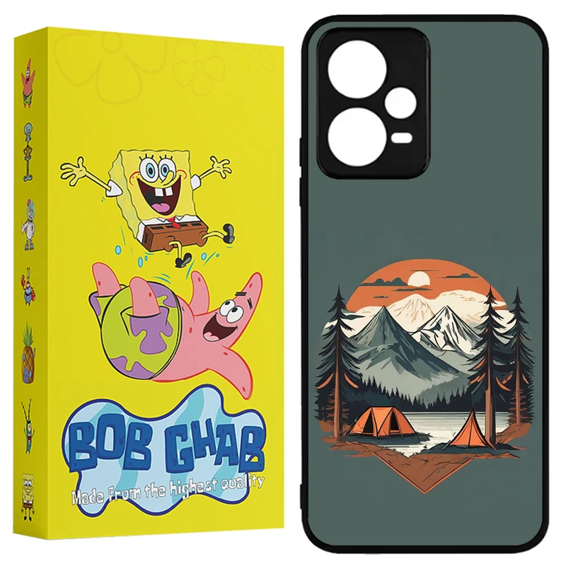 کاور باب قاب طرح طبیعت مدل X5CHB مناسب برای گوشی موبایل شیائومی Poco X5 Pro 5G