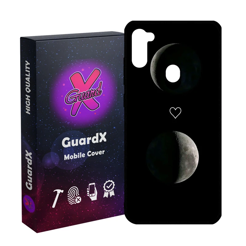 کاور گارد ایکس طرح ماه مدل Glass10725 مناسب برای گوشی موبایل سامسونگ Galaxy A11/M11