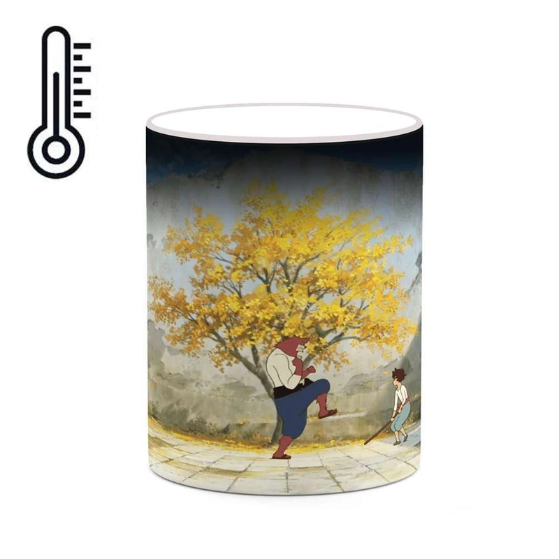 ماگ حرارتی کاکتی مدل انیمه کد mgh21546