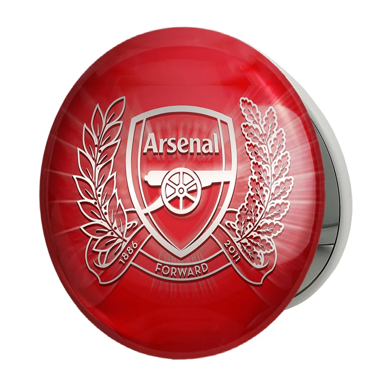 آینه جیبی خندالو طرح باشگاه آرسنال Arsenal مدل تاشو کد 2138 