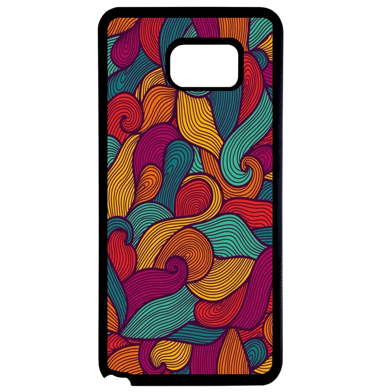 کاور طرح موج کد 1105408486 مناسب برای گوشی موبایل سامسونگ galaxy note 5