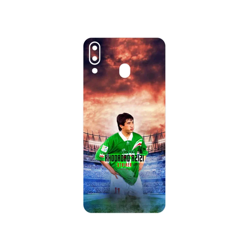 برچسب پوششی ماهوت مدل Khodadad Azizi مناسب برای گوشی موبایل سامسونگ Galaxy M20