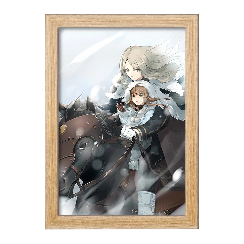 تابلو خندالو مدل کلر انیمه کلیمور کد 33501