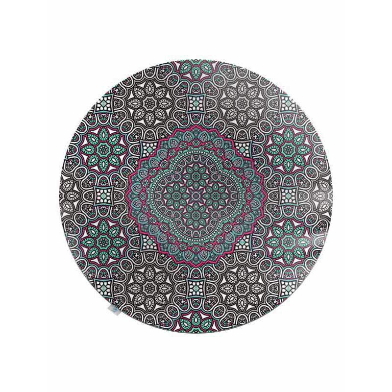 رومیزی شمسه نگار مدل گل سنتی کد RDB106
