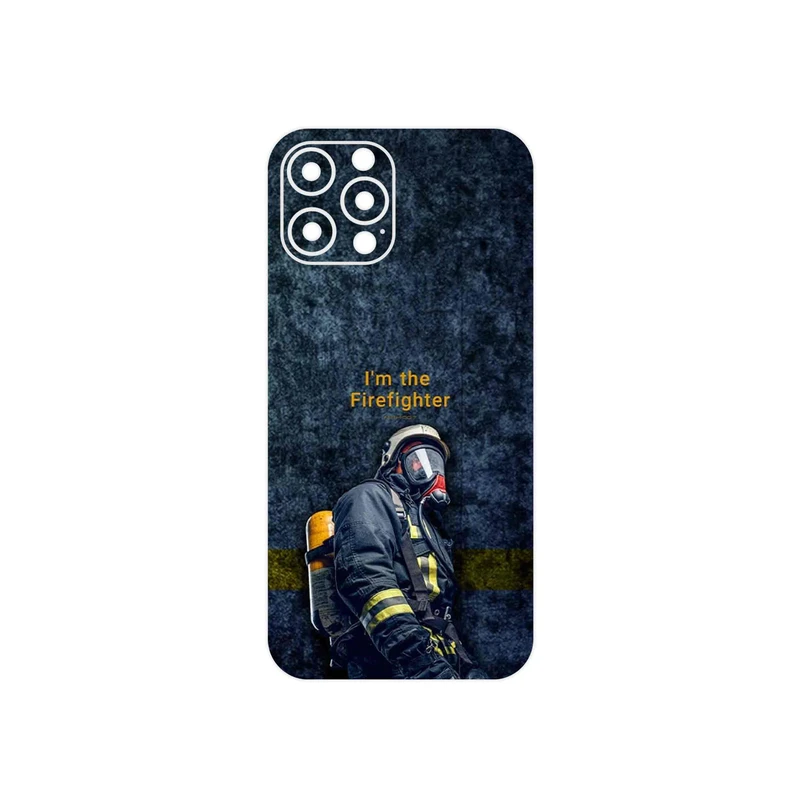 برچسب پوششی ماهوت مدل Firefighter مناسب برای گوشی موبایل اپل iPhone 12 Pro Max