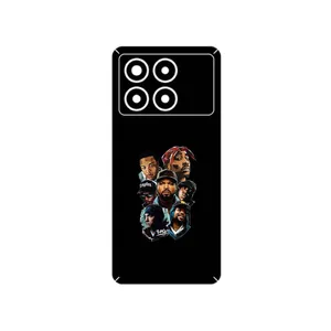 MAHOOT Great Rappers Digital Art Cover Sticker for Xiaomi Poco X6 Pro