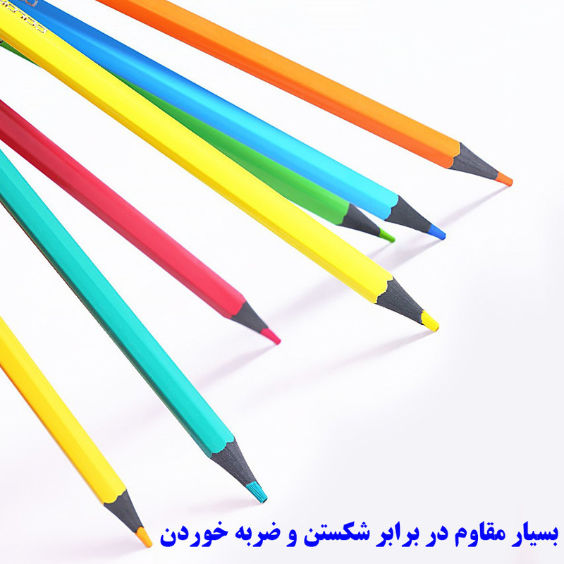 مداد رنگی 36 رنگ دلی مدل باکس دار کد 7072-36