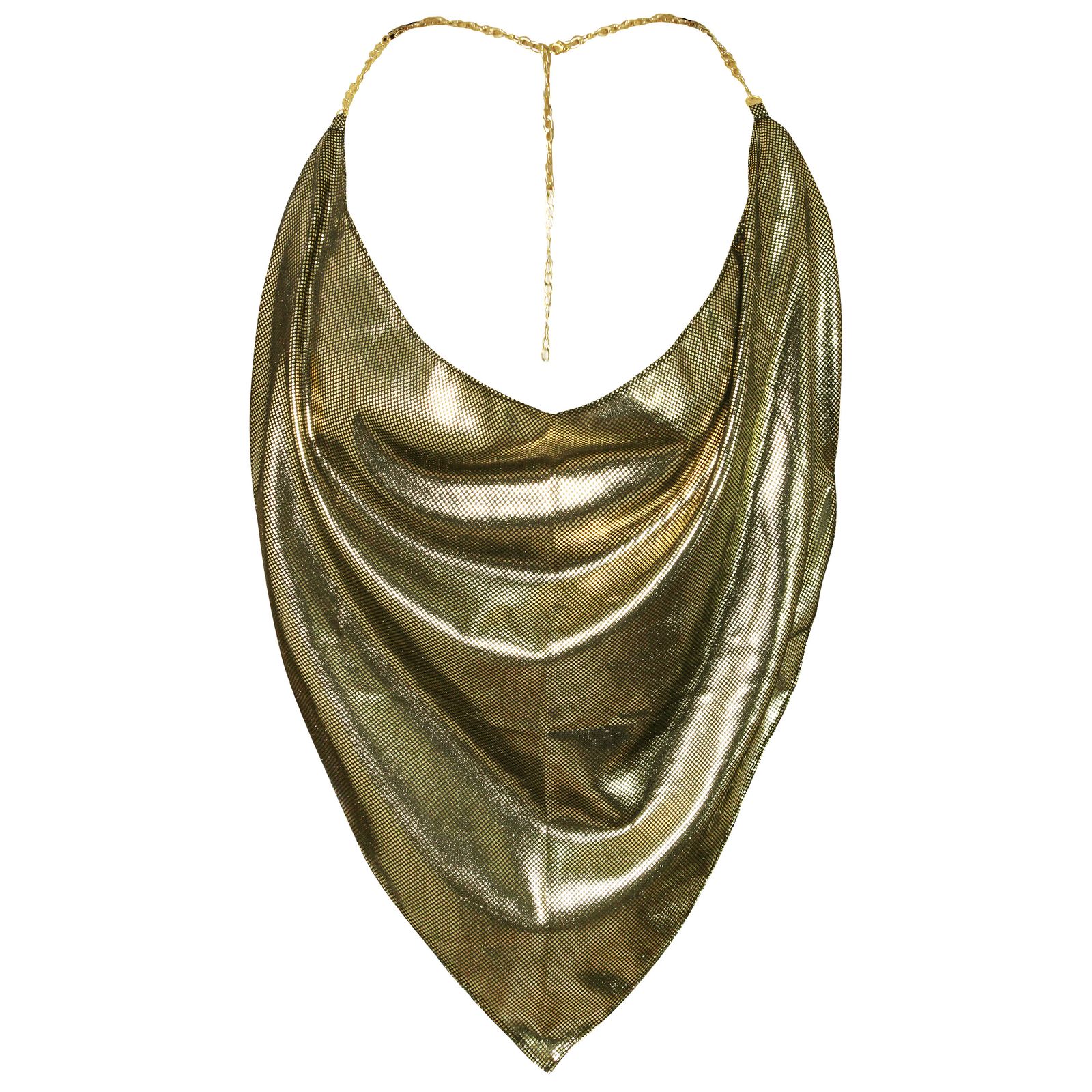 لباس خواب زنانه ماییلدا مدل زنجیر پوست ماری کد 3684-440-G رنگ طلایی -  - 3