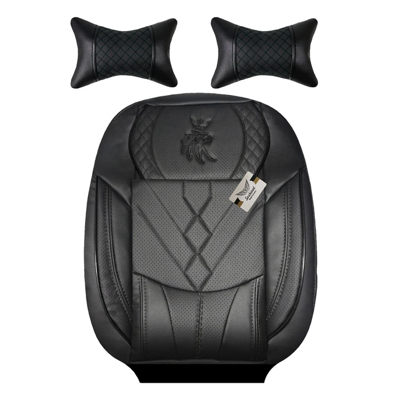 ست کامل روکش صندلی خودرو سوشیانت مدل VIP مناسب برای دنا و دنا پلاس به همراه پشت گردنی
