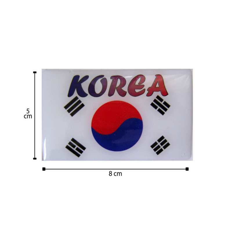 برچسب خودرو مدل ژله ای طرح کره