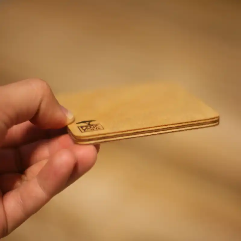 زیر لیوانی چوبی وودلندزون مدل زبرا بسته 6 عددی