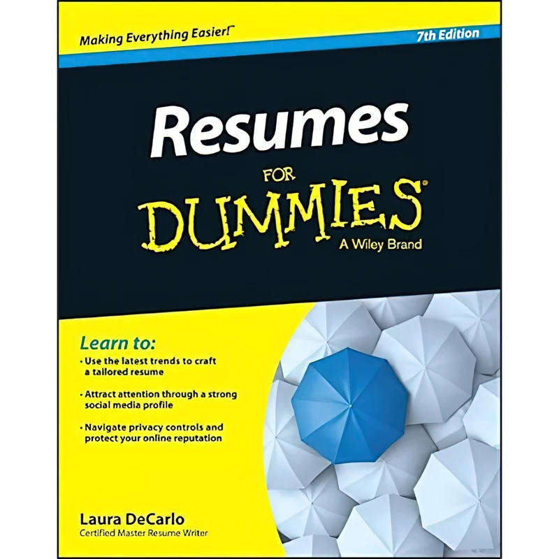 کتاب Resumes For Dummies اثر Laura DeCarlo انتشارات For Dummies