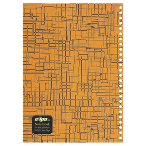کاغذ کلاسوری کلیپس کد 0017 بسته 80 عددی