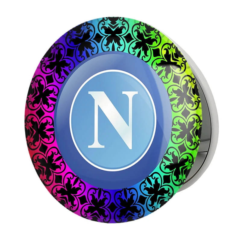 آینه جیبی خندالو طرح باشگاه ناپولی مدل تاشو کد 27407 