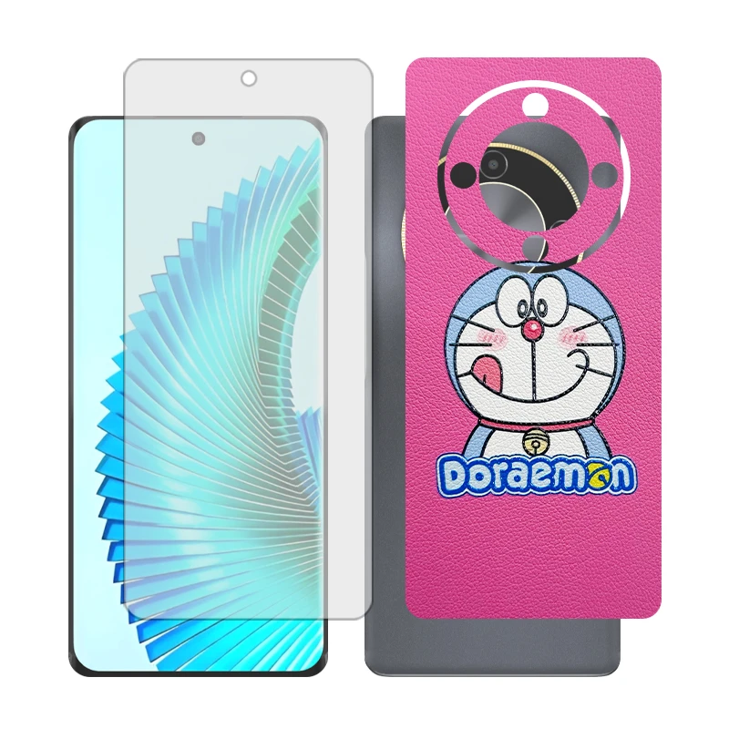 محافظ صفحه نمایش مات گلس مدل Together مناسب برای گوشی موبایل آنر X9b به همراه برچسب پوششی پشت گوشی