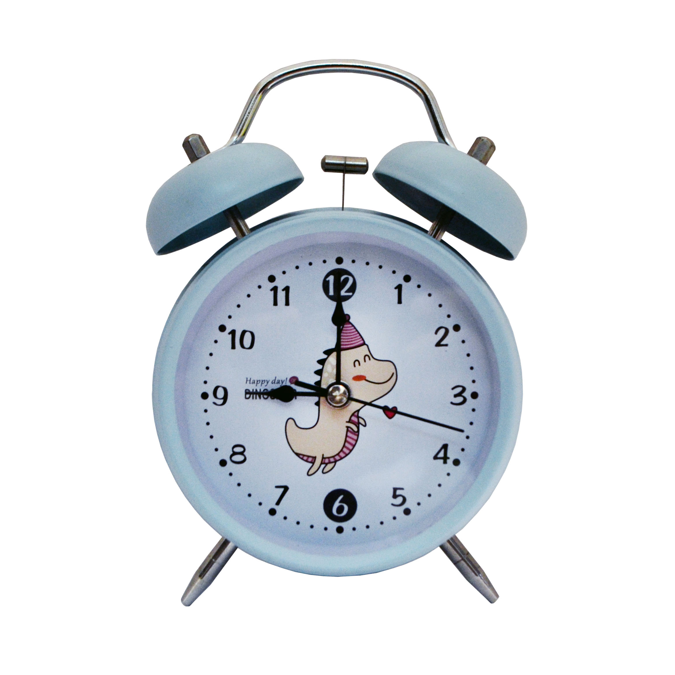 ساعت رومیزی کودک مدل پاستیلی طرح دایناسور کد 03