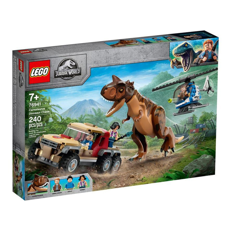 لگو طرح jurassic مدل تعقیب تیرکس