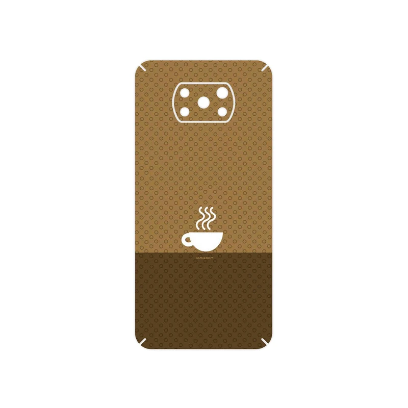 برچسب پوششی ماهوت مدل Minimal Cup of Coffee Icon مناسب برای گوشی موبایل شیائومی Poco X3 Pro