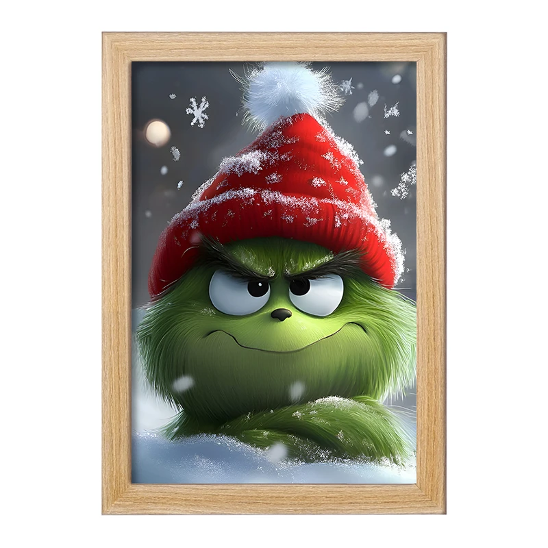 تابلو خندالو مدل گرینچ (The Grinch) کد F11849