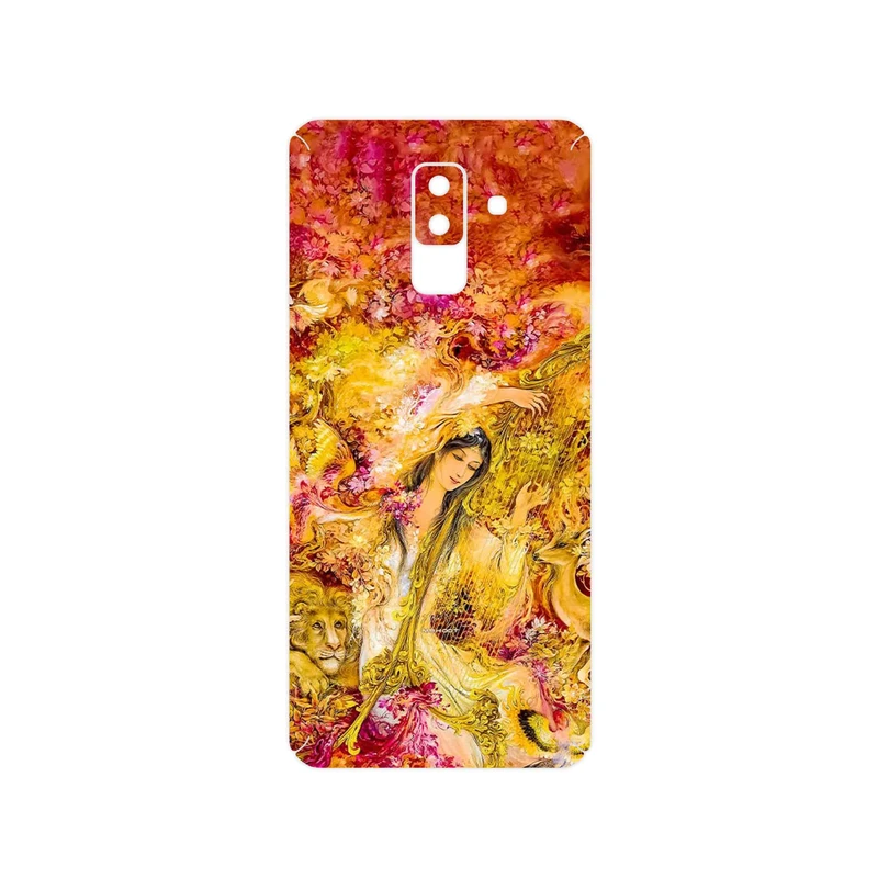 برچسب پوششی ماهوت مدل Persian miniature 1 مناسب برای گوشی موبایل سامسونگ Galaxy A6 Plus 2018