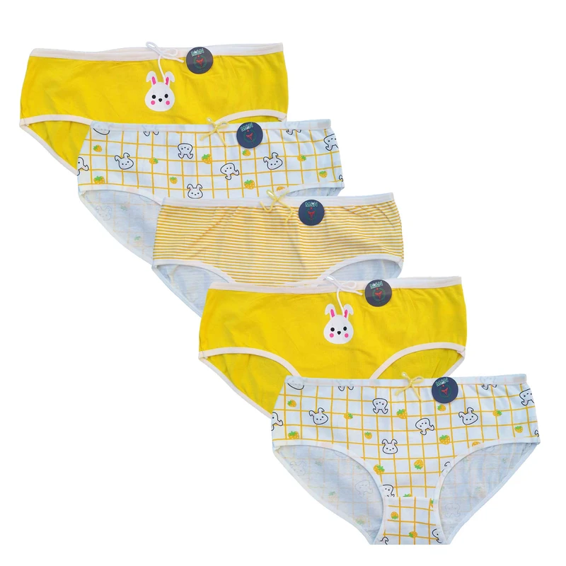 شورت زنانه مدل نخی ضد حساسیت مجموعه 5 عددی 