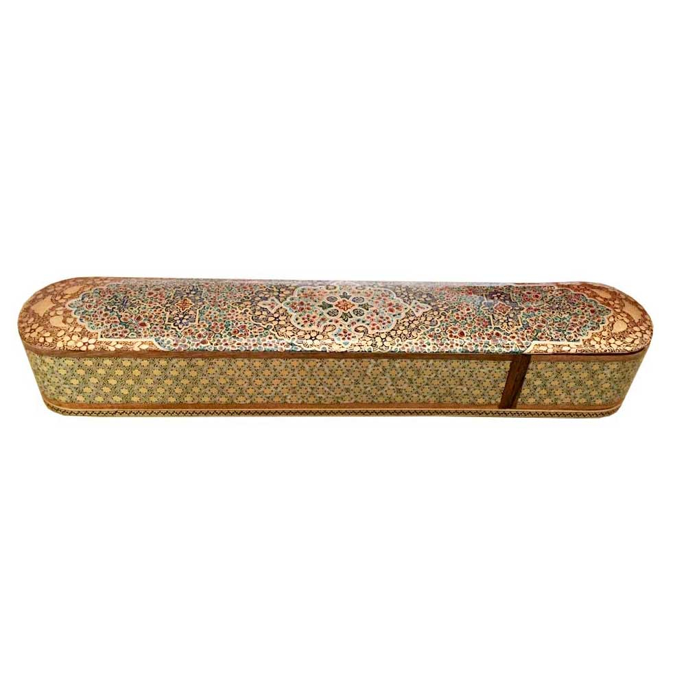قلمدان خاتم کاری طرح تذهیب کد IN 237