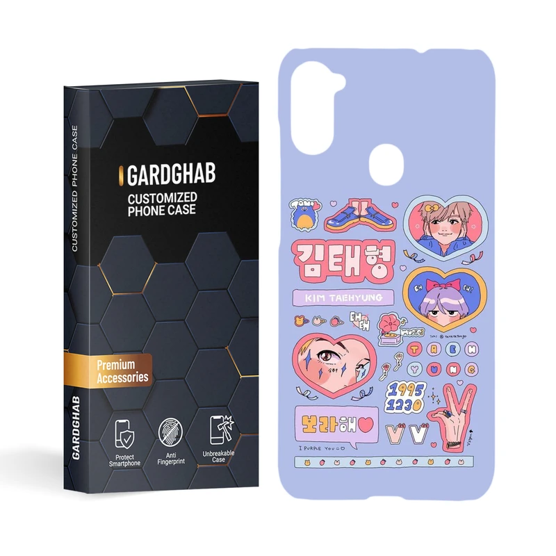  کاور گارد قاب مدل دخترانه مناسب برای گوشی موبایل سامسونگ Galaxy A11