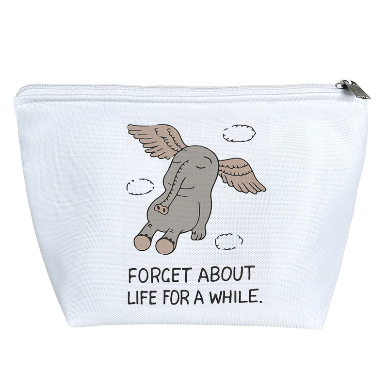 کیف لوازم آرایش دخترانه خندالو مدل Forget About Life For A While کد 6656