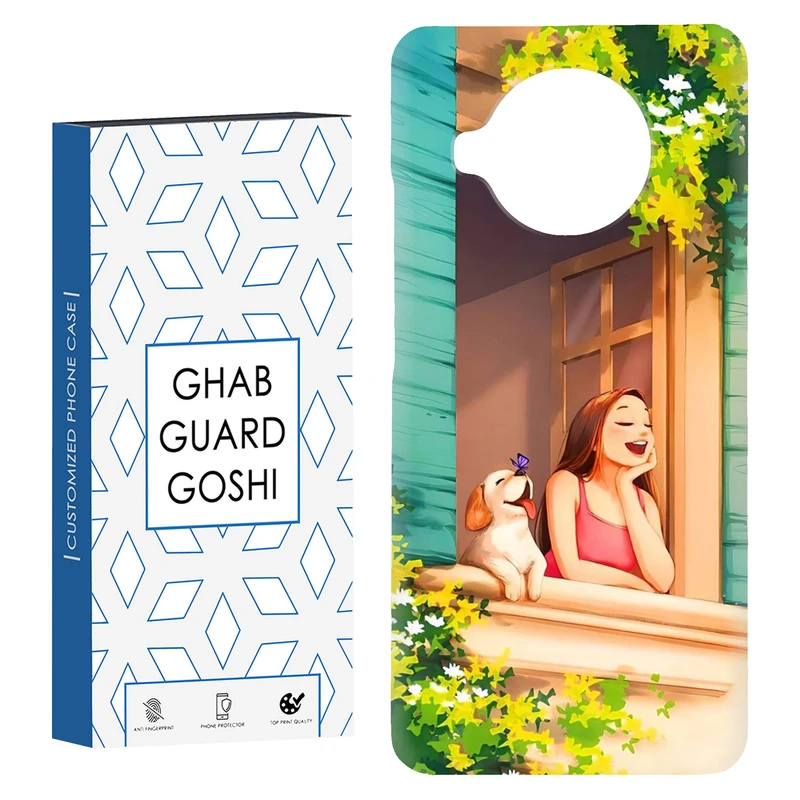 کاور قاب گارد گوشی طرح دخترانه کد Dimo-015 مناسب برای گوشی موبایل شیائومی Mi 10t lite