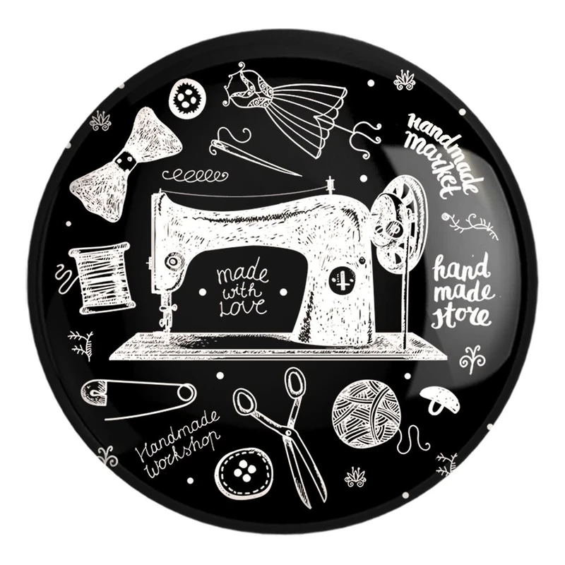 پیکسل خندالو طرح چرخ خیاطی کد 27999 مدل بزرگ