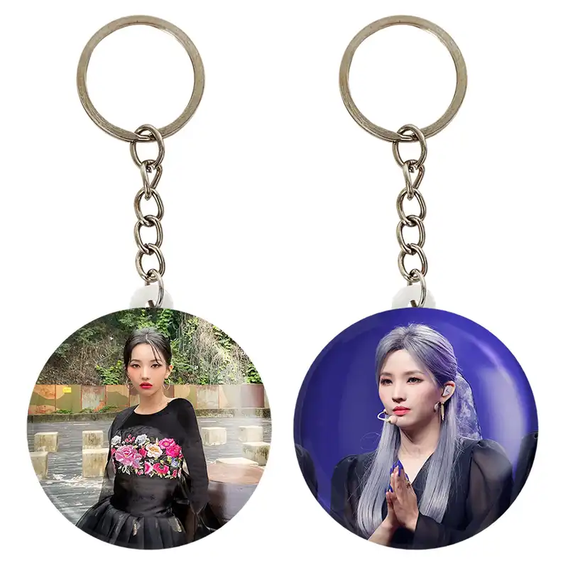 جاکلیدی خندالو مدل سویون گروه جی آیدل GIdle کد 1957419573 مجموعه 2 عددی