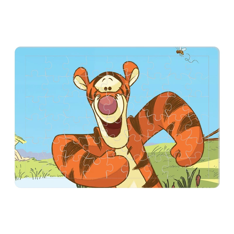 پازل 54 تکه هومرو مدل PL847 طرح انیمیشن وینی پو