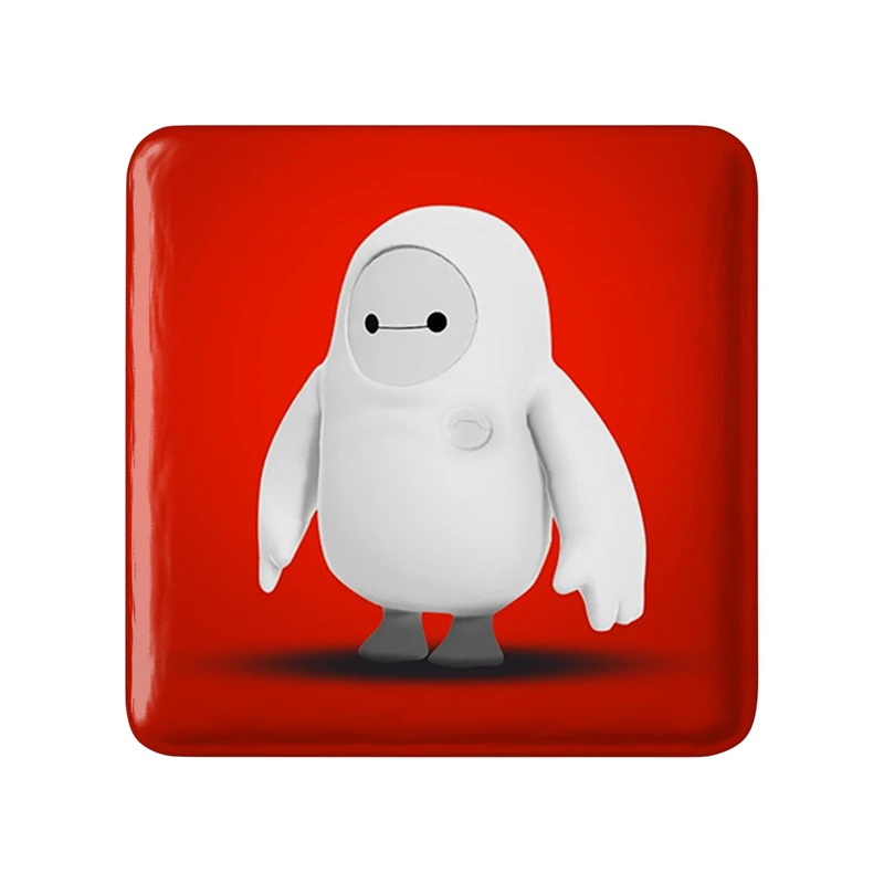 مگنت خندالو طرح بازی فال گایز (Fall Guys) مدل مربعی کد 32796