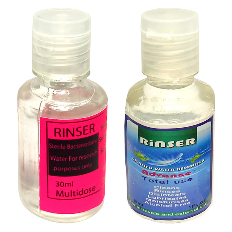 محلول شستشوی لنز رینسر مدل HERBAL حجم 60 میلی لیتر بسته 2 عددی