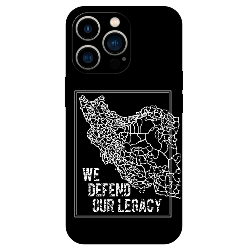 کاور مگافون طرح ایران مدل 1886 مناسب برای گوشی موبایل اپل Iphone 13 Pro Max            
