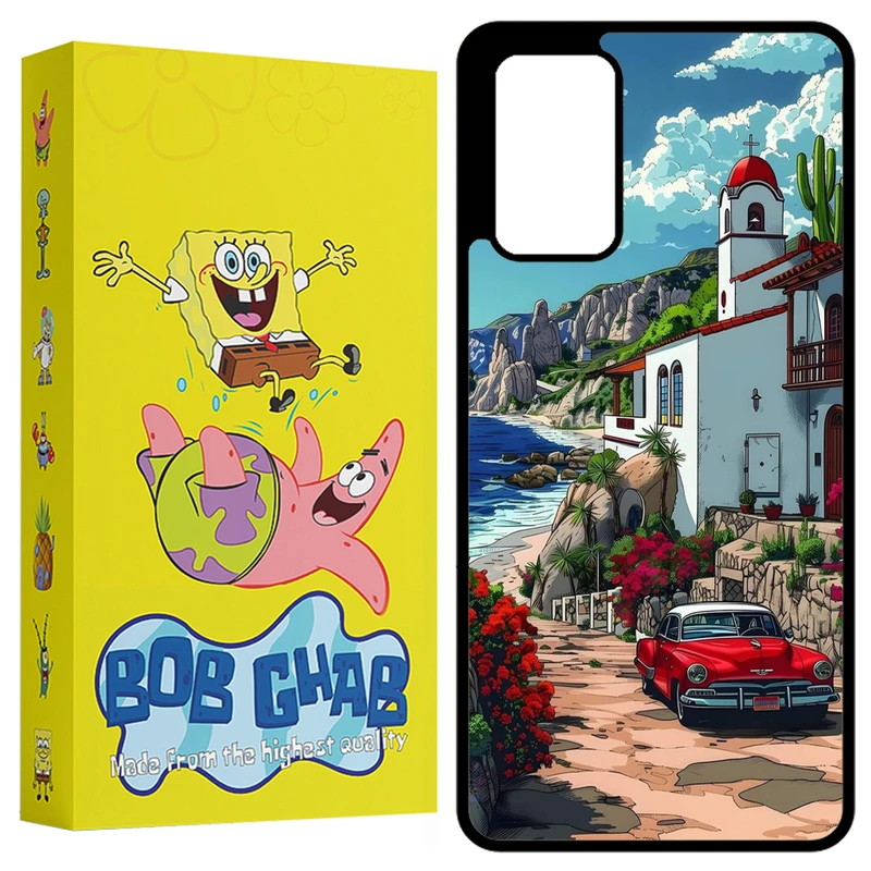 کاور باب قاب طرح ماشین مدل BCPA72 مناسب برای گوشی موبایل سامسونگ Galaxy A72 4G