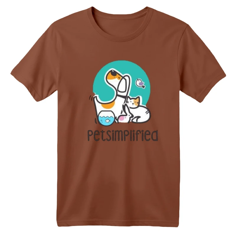 تی شرت آستین کوتاه بچگانه مدل پت کد 1