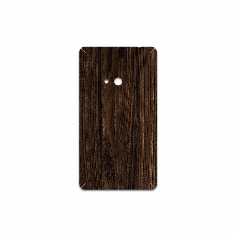 برچسب پوششی ماهوت مدل Dark Walnut Wood مناسب برای گوشی موبایل نوکیا Lumia 625