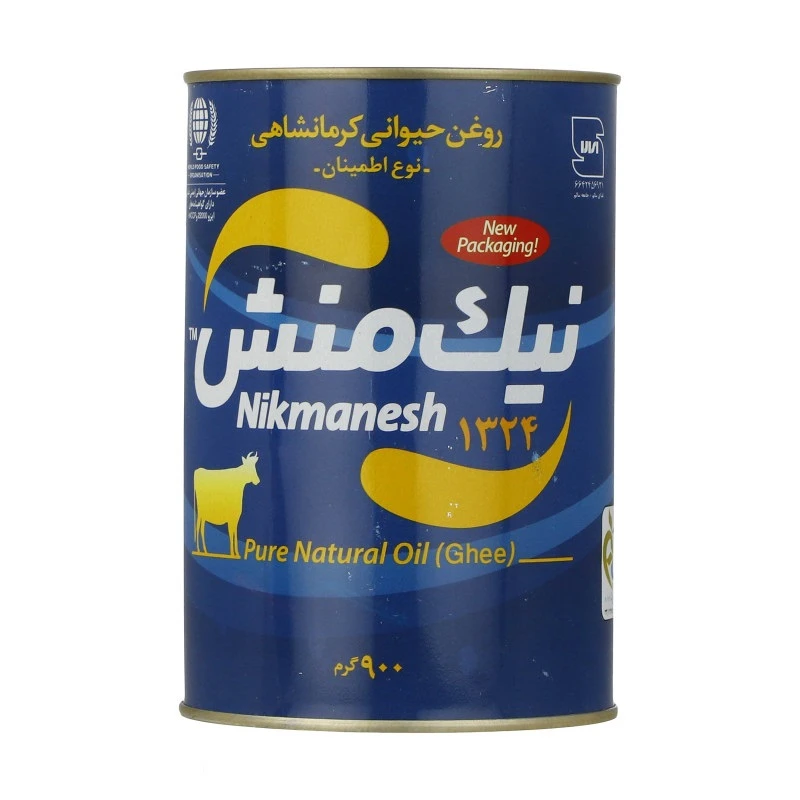 روغن حیوانی کرمانشاهی نیک منش گاوی  -  900  گرم