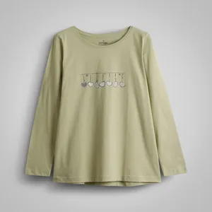 تی‌شرت آستین بلند زنانه ناربن مدل دلارام