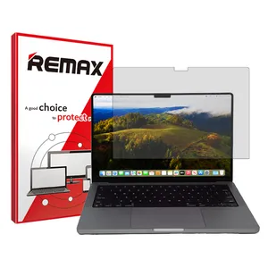 محافظ صفحه نمایش شفاف ریمکس مدل Resistant مناسب برای لپ تاپ اپل macbook pro 14 (a2442)