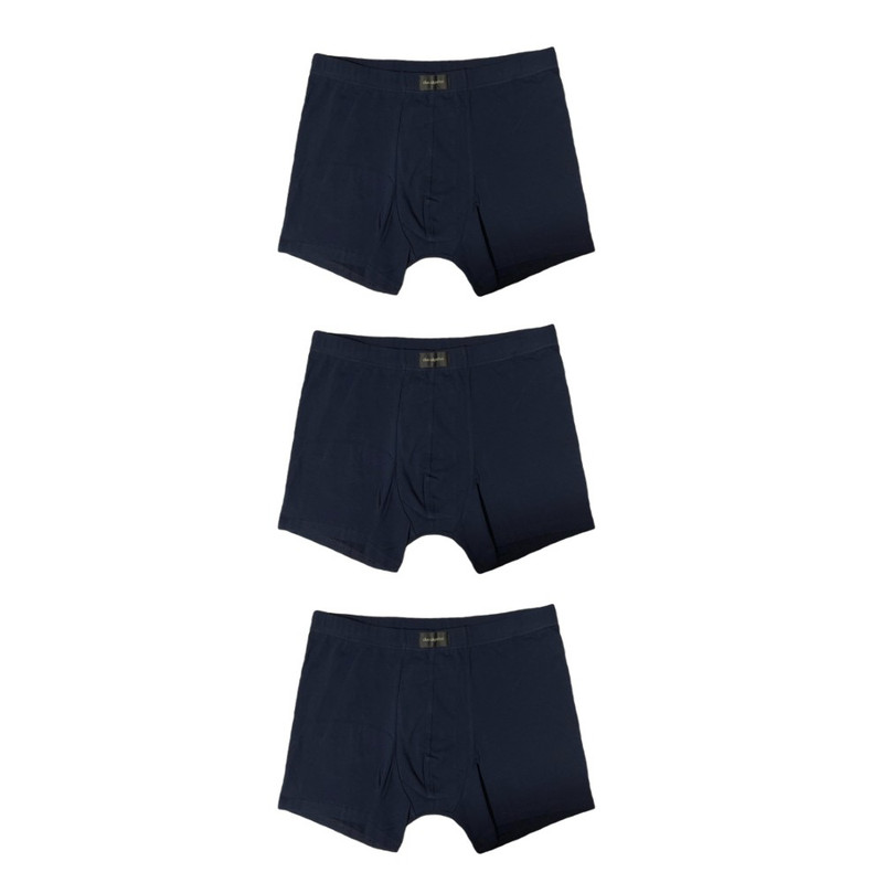 شورت مردانه دن الگدن مدل PB100-S.NAVY-P3 بسته 3 عددی