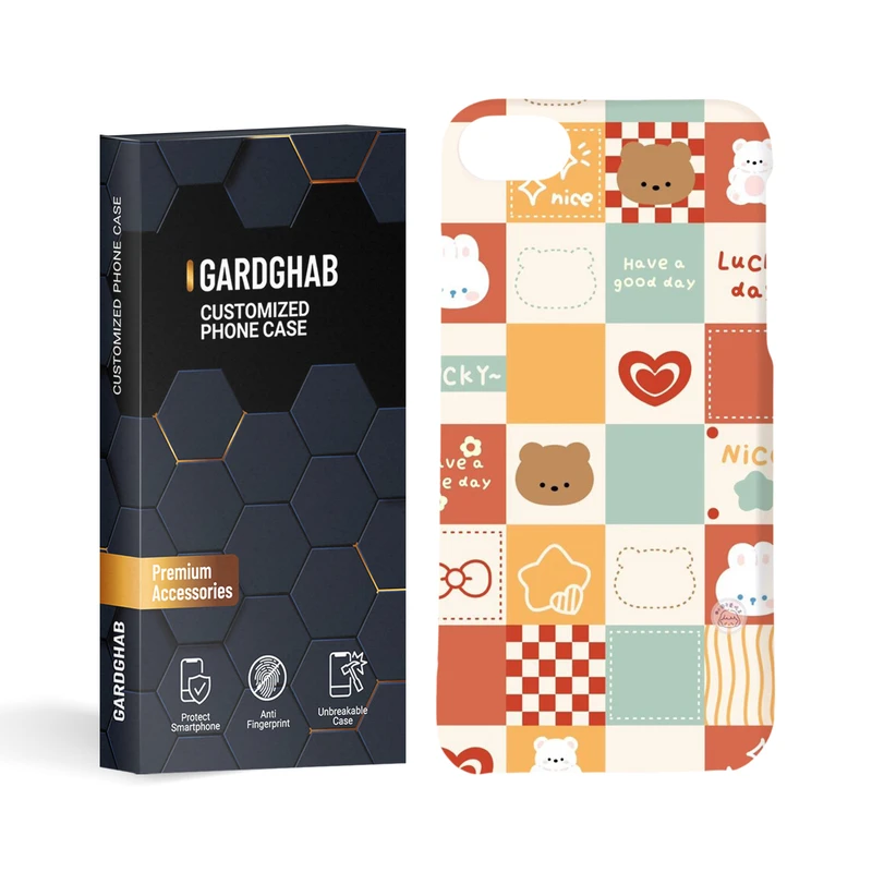 کاور گارد قاب مدل دخترانه مناسب برای گوشی موبایل اپل Iphone 7 / 8 / se2020 