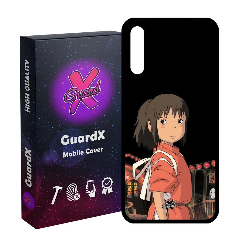 کاور گارد ایکس طرح Spirited Away Anime مدل Glass10574 مناسب برای گوشی موبایل سامسونگ Galaxy A30s/A50/A50s
