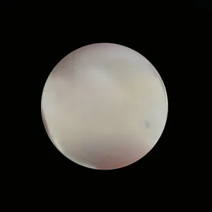 سنگ زینتی عقیق خاکستری مدل نگین گرد کد ags61