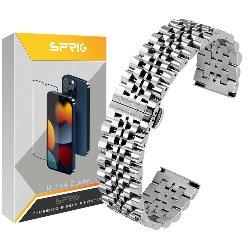 بند اسپریگ مدل 7Bid مناسب برای ساعت هوشمند سامسونگ Galaxy Watch 4 40mm