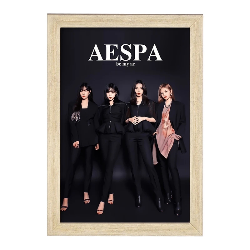 تابلو خندالو مدل گروه آسپا Aespa  کد 19751